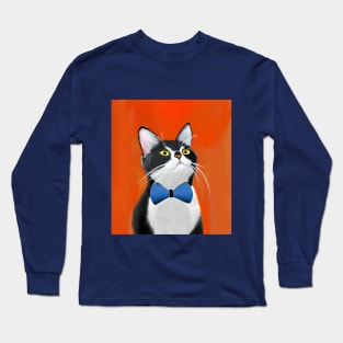 Cute little cat Figaro Long Sleeve T-Shirt